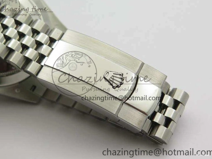 MiroTime 0701 DateJust Smooth Bezel SS Noob 1:1 Best Edition Gray Sticks Dial On Jubilee Bracelet A Packable 3505